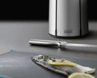 Joseph Joseph Rozsdamentes Acél Késkészlet Forgóálvánnyal 5 Darabos - Ezüst