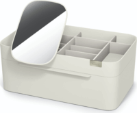 Joseph Joseph Viva Nagyméretű Kozmetikai Rendszerező Kivehető Tükörrel - Bézs