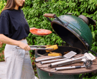 Joseph Joseph GrillOut SST BBQ Rozsdamentes Acél Grill Fogó Kihúzható Nyéllel 43cm - Ezüst