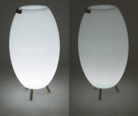 New Garden Apolo 70 Újratölthető LED lámpa beépített hangszóróval 72,5 cm - Fehér