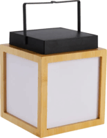 New Garden Vega Bambusz Kültéri asztali Solar LED lámpa 14cm - Barna