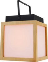 New Garden Vega Bambusz Kültéri asztali Solar LED lámpa 14cm - Barna