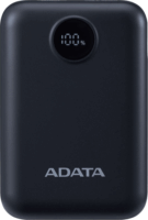 A-Data C100 Powerbank USB-A + Type-C / 10000mAh 20W - Fekete