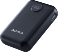 A-Data C100 Powerbank USB-A + Type-C / 10000mAh 20W - Fekete