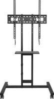 One for All BM4673 42"-90" LCD TV / Monitor Gurulós Padlóállvány - Fekete