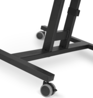 One for All BM4673 42"-90" LCD TV / Monitor Gurulós Padlóállvány - Fekete