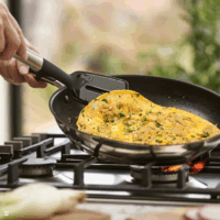 Joseph Joseph 10570 Rozsdamentes Acél és Szilikon Fordító Lapát - Fekete