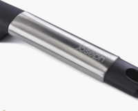 Joseph Joseph 10570 Rozsdamentes Acél és Szilikon Fordító Lapát - Fekete