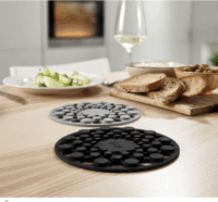 Joseph Joseph 30016 Szilikon Edénytartó készlet (2db) - Fekete / Szürke