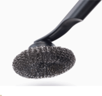 Joseph Joseph 6500017 SinkTech 2 darabos Fémsúroló kefefej - Szürke