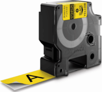 Dymo 1734525 Rhino 24mm / 4m Feliratozókép szalag - Sárga alapon fekete