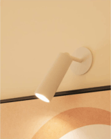 New Garden Roll 4 Újratölthető Fali lámpa 12cm - Fehér