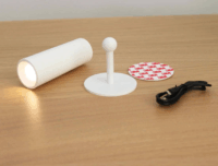 New Garden Roll 4 Újratölthető Fali lámpa 12cm - Fehér