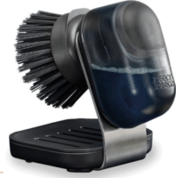 Joseph Joseph 6500015 SinkTech Mosogatókefe Szappanadagolóval és Tartóval - Fekete