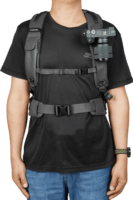 Vanguard VEO Metro B30L Fotós Hátizsák 32,5 × 22,5 × 49 cm - Fekete