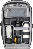 Vanguard VEO Metro B25L Fotós hátizsák 30,5 × 22,5 × 46,5 cm - Fekete