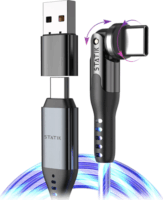 STATIK PowerPivot Pro USB-C/A apa - USB-C apa adat és töltőkábel 2m - Kék