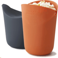 Joseph Joseph 45018 Popcorn készítő szett 2 darabos - Fekete/ Narancssárga