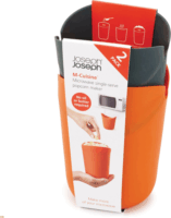 Joseph Joseph 45018 Popcorn készítő szett 2 darabos - Fekete/ Narancssárga