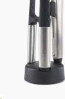 Joseph Joseph 10569 Rozsdamentes acél tálaló eszköz készlet 3 darabos álvánnyal - Fekete / Inox