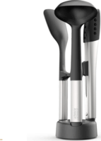 Joseph Joseph 10569 Rozsdamentes acél tálaló eszköz készlet 3 darabos álvánnyal - Fekete / Inox