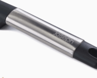 Joseph Joseph 10569 Rozsdamentes acél tálaló eszköz készlet 3 darabos álvánnyal - Fekete / Inox