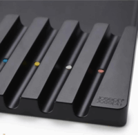 Joseph Joseph 10543 Szilikon tálaló eszköz készlet 5 darabos fiók rendszerezővel- Többszínű