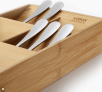 Joseph Joseph DrawerStore Bambusz Konyhai Evőeszköz Rendszerező - Barna