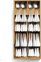 Joseph Joseph DrawerStore Bambusz Konyhai Evőeszköz Rendszerező - Barna