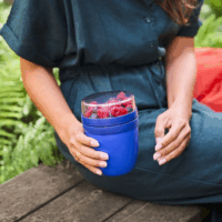 Mepal Ellipse Műanyag ételtároló 0,52L - Kék