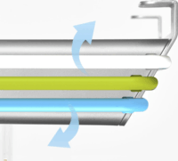 Joseph Joseph 60199 Műanyag konyhai 3 darabos vágódeszka készlet 31 x 22 cm - Többszínű