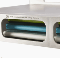 Joseph Joseph 60235 Műanyag konyhai 3 darabos vágódeszka készlet 36 x 27 cm - Többszínű