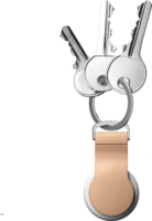 Nomad NM01190585 AirTag tartó bőrszíj - Barna