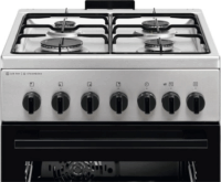 Electrolux LKK560011X Kombinált 4 Zónás Szabadonálló Gáz/Elektromos Tűzhely - Ezüst