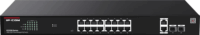 IP-COM G2220P Fémházas Smart Managed 20-port Gigabit Rack Switch