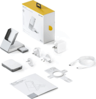 Alogic Matrix+ Powerbank és Wireless töltő 5000mAH 18W - Fehér