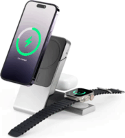 Alogic Matrix+ Powerbank és Wireless töltő 5000mAH 18W - Szürke