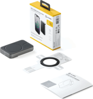 Alogic Matrix Universal mágneses MagSafe Powerbank 5000mAh 15W - Fekete