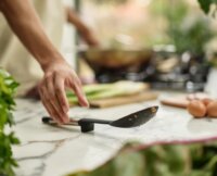 Joseph Joseph Elevate Rozsdamentes acél Tálaló kanál - Inox / Fekete