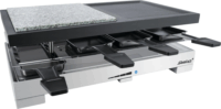 Steba RC 88 Premium Multi Raclette Sütő 1200W - Fekete / Ezüst