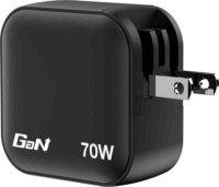 Verbatim 32229 Mini GaN 2xUSB-C PD 1xUSB-A Hálózati gyorstöltő 70W - Fekete