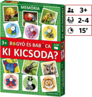 Bogyó és Babóca Ki kicsoda? memóriajáték kicsiknek
