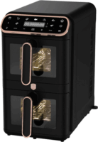 Berlinger Haus BH/9802 AirFryer Forrólevegős Sütő 2x5,5L 2460W - Fekete