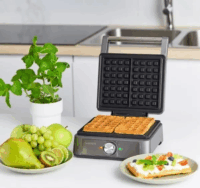 MPM MGO-55 Elektromos Gofrisütő 1900W - Szürke