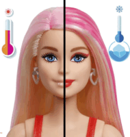 Mattel Barbie Party Reveal: Glamour meglepetés játékszett - Barbie baba piros ruhában