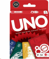 Mattel Uno 80. évfordulós kiadás - kártyajáték