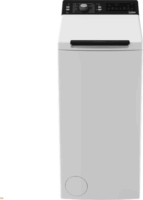 Beko BTL1WFP10622 Felültöltős mosógép - Fehér/Fekete