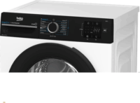 Beko BM3WFSU38213WPBB elöltöltős mosógép - Fehér/ Fekete