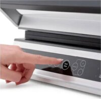 Solis Pro Elektromos Kontakt Grillsütő 2000 Watt - Ezüst/Fekete