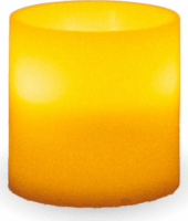 New Garden DOLO Élethű gyertya LED lámpa 3 kanóccal 15 cm - Fehér